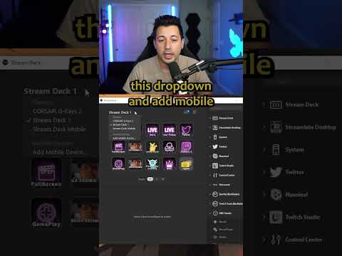 How to use your phone as an Elgato Stream Deck #streamertips #elgato #elgatostreamdeck