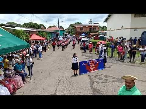 Desfile de Bandas desde Calobre. Veraguas