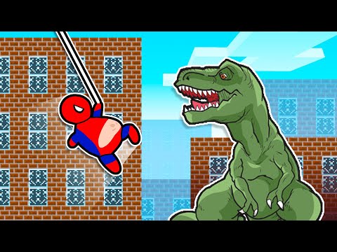 Stickman VS Minecraft: Fat Spiderman Battle - AVM Shorts Animation