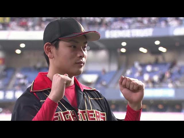 ファイターズ・野村佑希選手ヒーローインタビュー 5月20日 オリックス・バファローズ 対 北海道日本ハムファイターズ