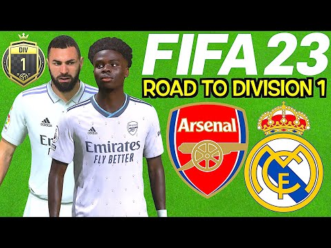 FIFA 23 Online Seasons #101 - Road To Division 1 - Arsenal vs Real Madrid