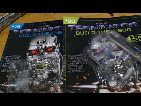 Hachette - Build The Terminator - Issues 79 and 80