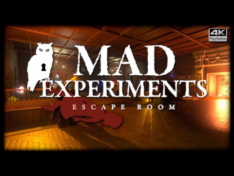 Mad Experiments: Escape Room (PS4) First Minutes Gameplay on PS5 Pro