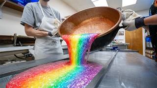 Making Rainbow Candy Canes…Trust The Process!