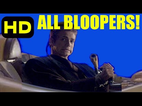 Star Wars Prequels Bloopers COMPLETE COLLECTION!