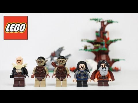 LEGO Hobbit Attack of the Wargs Review, Unboxing - 79002