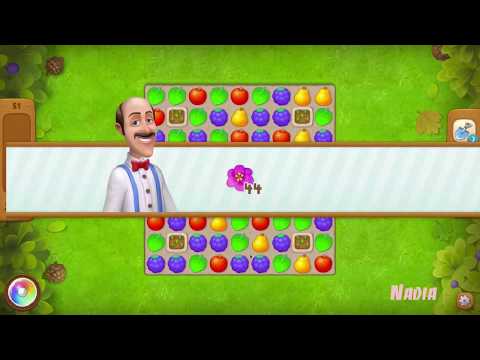 Gardenscapes Level 51. No Boosters used