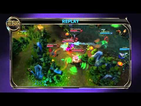 Vulcun (VUL) vs TSM (Team Solomid) || Super week NA LCS Summer 2013 W9D3 || Full Game HD