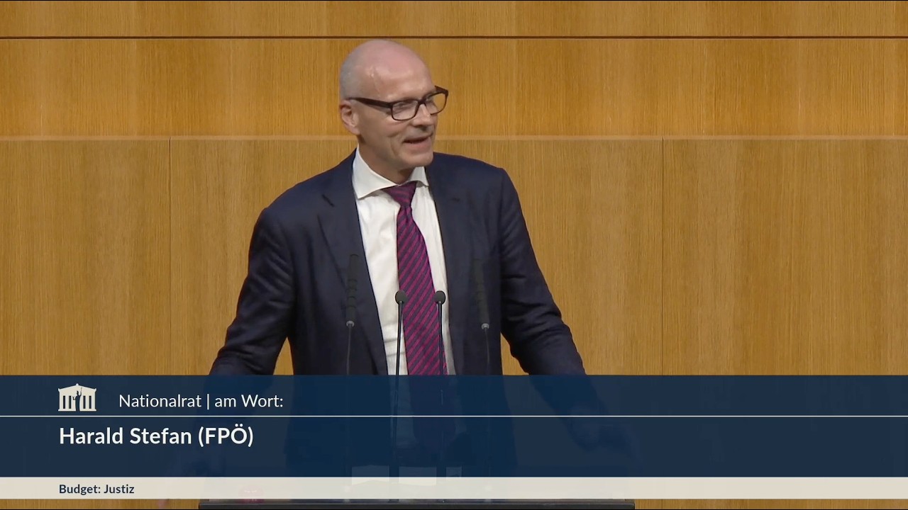 Harald Stefan - Justiz - Budget 2027-2028 - 8.7.2026