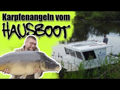 Giant fish from the houseboat! 5 days on the Peene River