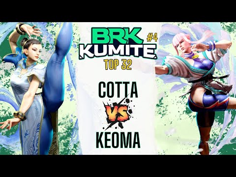 SF6 👊 Cotta (Chun-Li) vs Keoma (Manon) 👊 BR Kumite #4 - Street Fighter 6 - Top 32 - Esp. Keoma Run