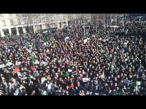 مظاهرات سلمية من باريس ضد العهدة الخامسة 24/03/19