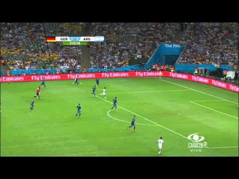 Gol Alemania vs Argentina