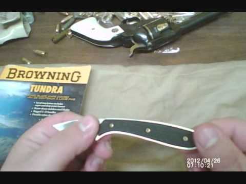 BROWNING 111 FOLDER - G10 - DROP POINT