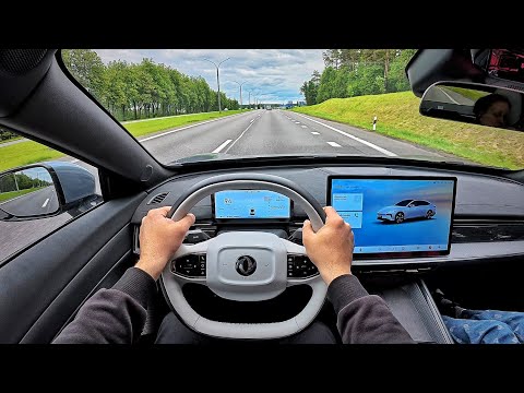 2025 Dongfeng eπ 007 - POV Test Drive and Visual Review