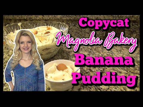 Magnolia Bakery Banana Pudding Recipe | Delicious NO-BAKE Dessert Recipe | COPYCAT Easy Recipe
