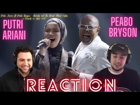 Putri Ariani ft Peabo Bryson REACTION!! - Beauty and the Beast (David Foster n Friends in Asia 2023)