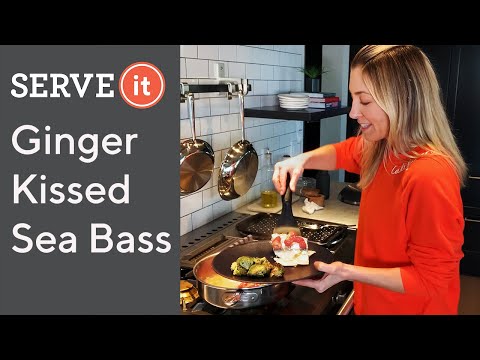 Ginger Kissed Sea Bass | At Home Recipe | Serve It