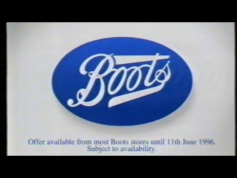 Boots Sun Cream Offer advert - Broadcast 15th May 1996 ITV (UK)
