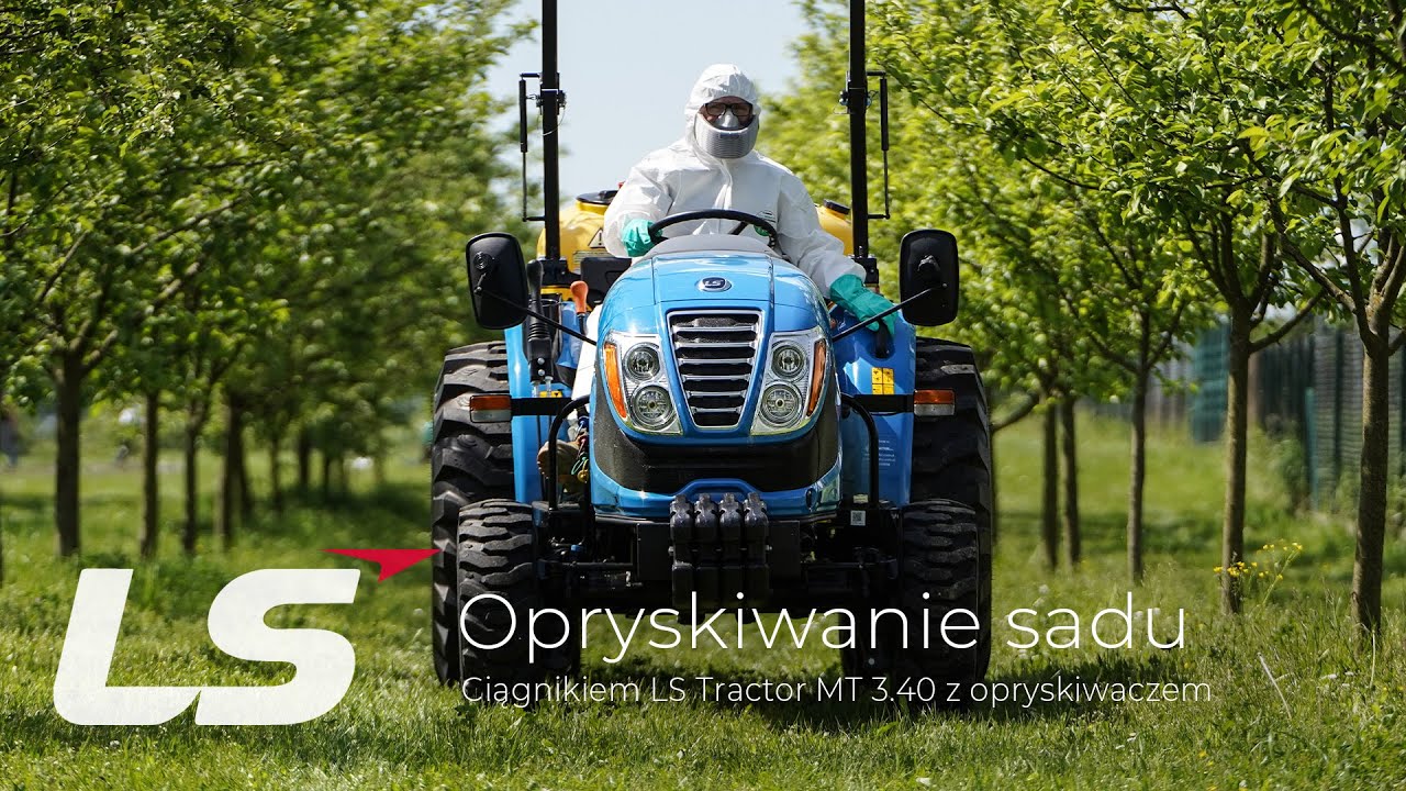 LS Tractor MT 3.40 z opryskiwaczem sadowniczym :: LS-Traktor.pl
