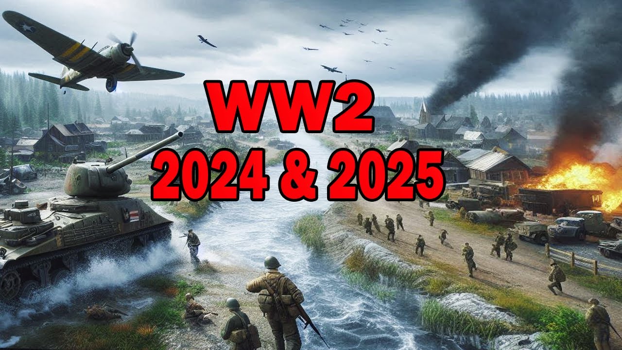 Top 20 New Upcoming World War 2 Games of 2024 & Beyond