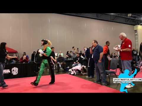 Robyn LeBuffe vs Nicole Pelland - Women's Light Middleweight Final - Amerikick Internationals 2015