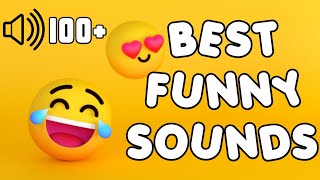 100+ best funny sounds effects || no copyright funny music sounds || funny music sound gameplay video by DelaneC, 4:44 duration
