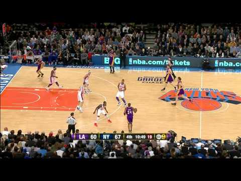 02 10 2012   Lakers vs  Knicks   Kobe Bryant Highlights