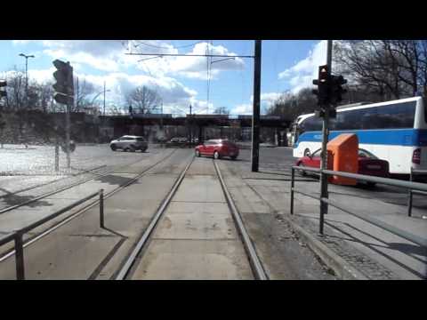 Führerstandsmitfahrt 63 Hirtestraße-Haeckelstraße Teil 1/2