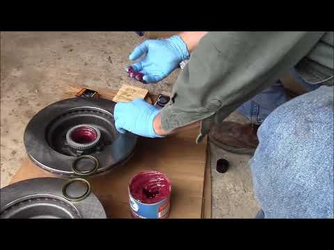 DIY car repair, How to replace an Astro or Safari van front brake rotor and bearing