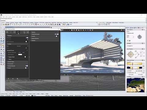V-Ray for Rhino – Quick Start: Exterior Lighting