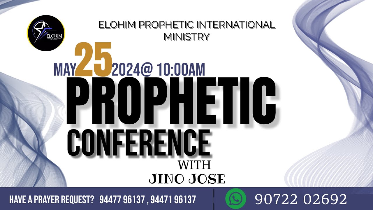 PROPHETIC CONFERENCE 2024 | Prophet: JINO JOSE
