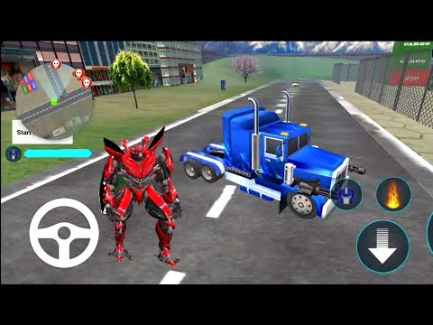 Optimus Prime Multiple Transformation | Jet Robot Car Games 2021 | Android Gameplay