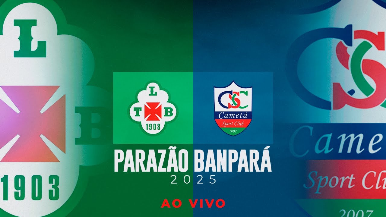 #aovivo  TUNA LUSO X CAMETÁ - 4ª Rodada - Parazão Banpará 2025⚽🏆