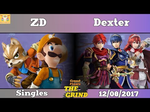 The Grind 6 MM|ZD (Luigi, Fox) vs Dexter (Lucina, Roy, Marth) Grand Finals