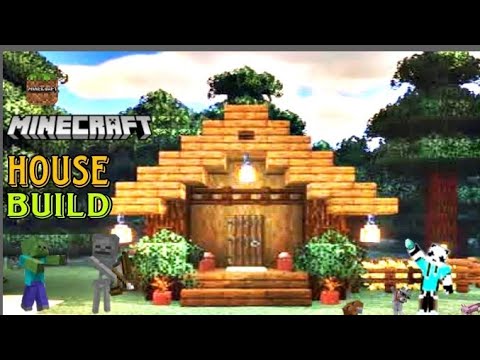 Ultimate MineCraft House Build in 10 Minutes!