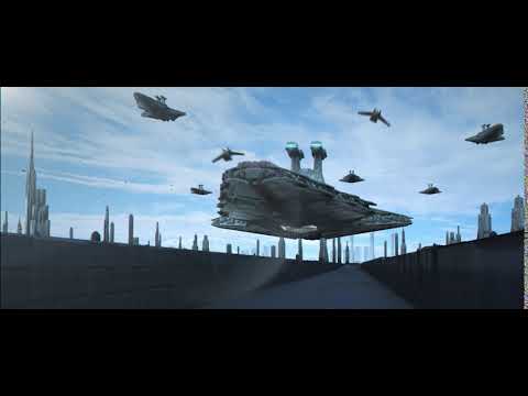 Clone Wars Spaceships (Crowd simulation) | Houdini