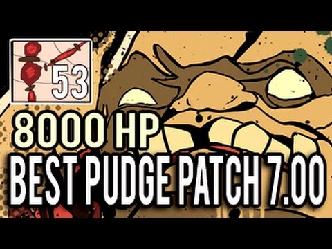 The Best Pudge In The World - Pudge 8000 HP ShowMatch of 8k MMR Dota 2 7.00