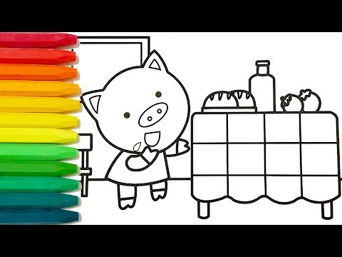 Year of the Pig 2019 | Chinese New Year Coloring Pages #中国年 #中國年