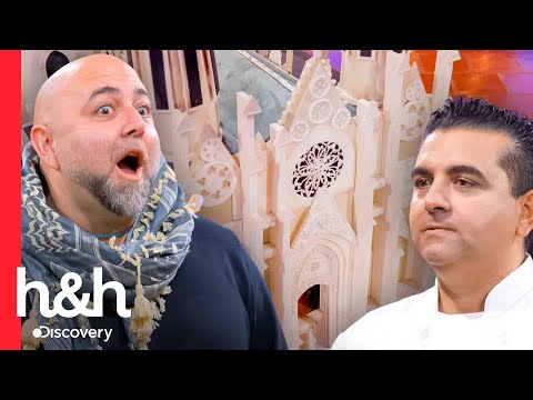 Duff arrasa com um bolo iluminado sobre catedral de Nova York | Buddy vs Duff: O Duelo | H&H Brasil