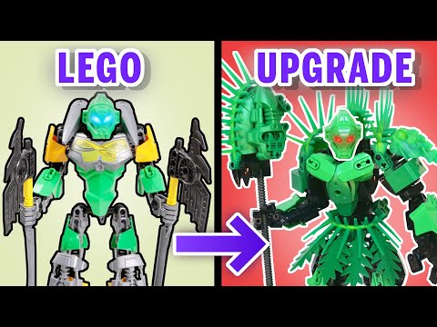 How To Use G2 LEWA's LEGO Parts To Build Bionicle MOCs