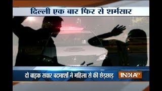 Bikers molest woman at Vasant Kunj area in Delhi