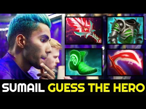 Guess the hero — SUMAIL Practicing This MID Hero 7.27 Dota 2