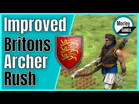 21 Population Britons Archer Rush - AOE2 Archer Rush Build Order