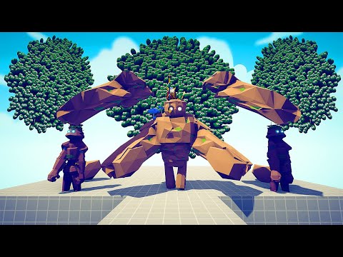 TITAN GOLEM vs EVERY GOD - Totally Accurate Battle Simulator TABS