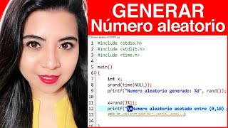 GENERAR NÚMERO ALEATORIO o AL AZAR ACOTADO - Programación en lenguaje C #13