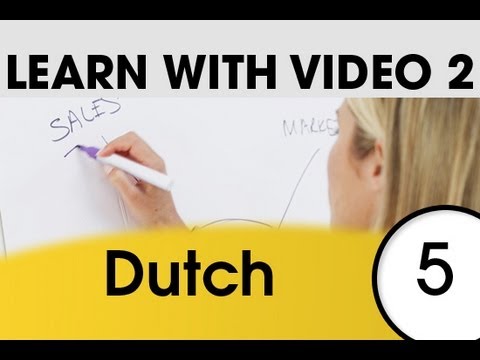 Learn Dutch with Pictures and Video - Top 20 Dutch Verbs 3