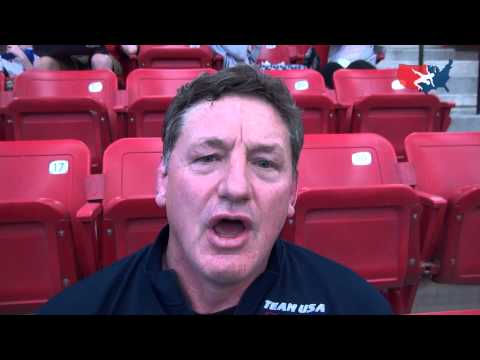 Dan Chaid, 130 kg Division D champion at Veteran's Freestyle Nationals