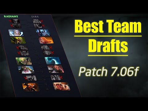 The best team drafts of the meta (Patch 7.06f)