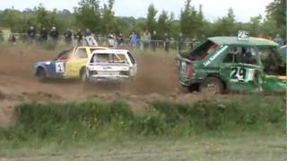 preview picture of video 'crash auto  rodeo-car \stock-car ANOR 14-15 mai 2011'